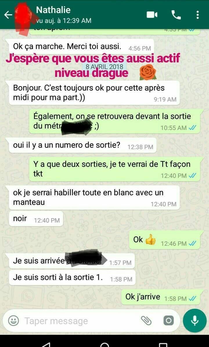 message de drague sur whatsapp